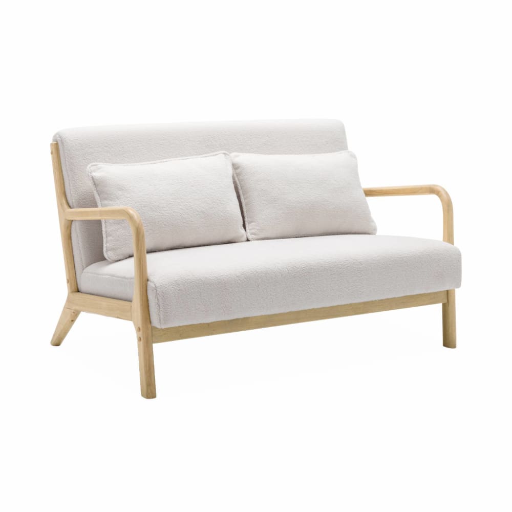 banquette bois et tissu