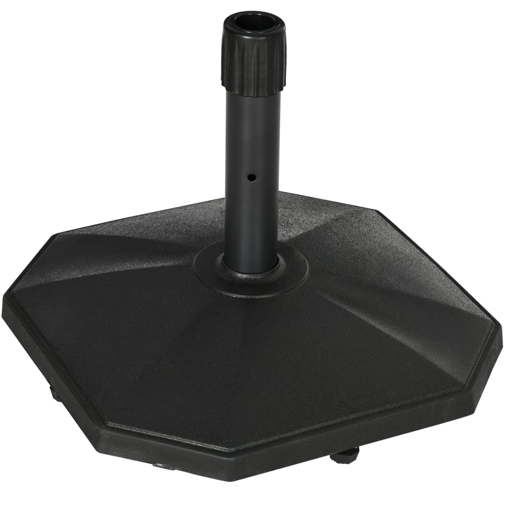 Pied de parasol Ø 46 cm PE noir