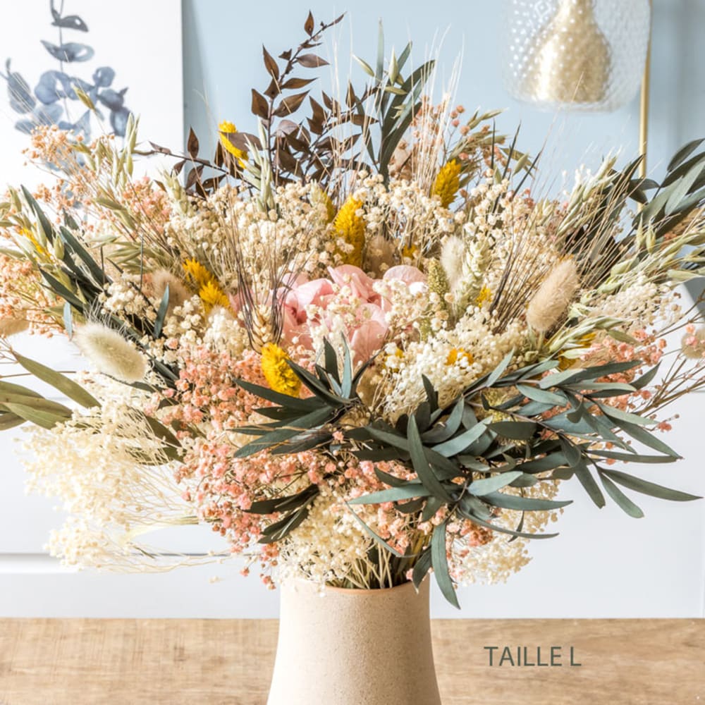 Bouquet de fleurs séchées L EMMA