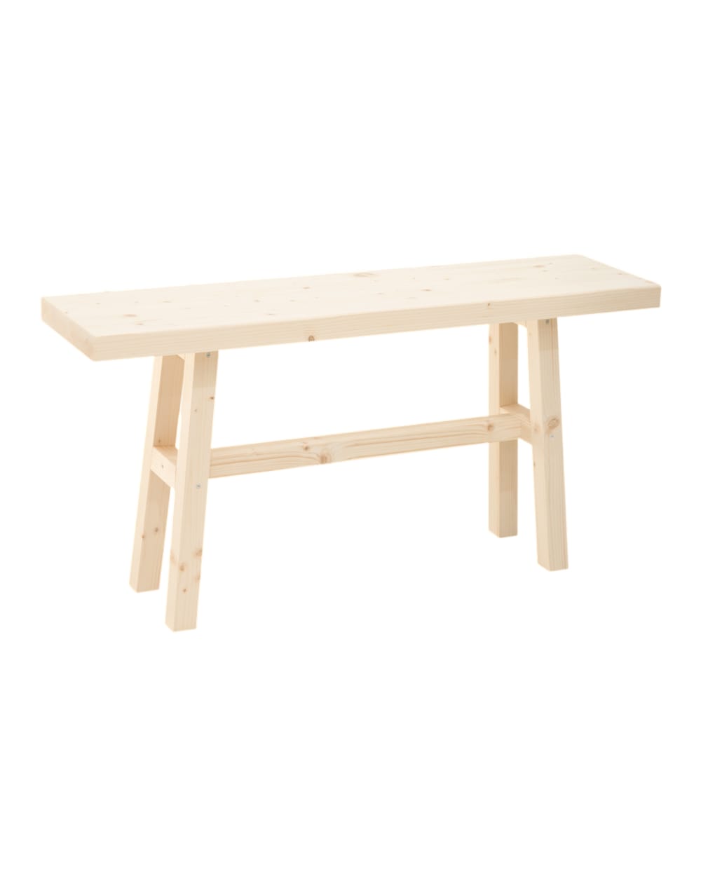 banc en bois de sapin