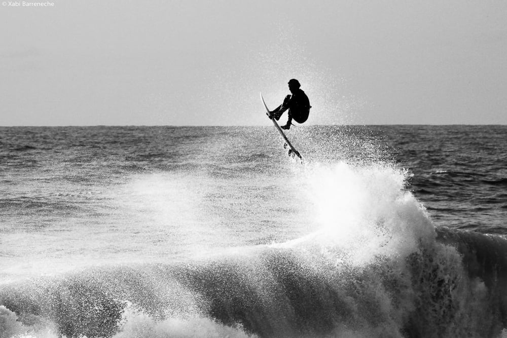 Quadro da surf hossegor stampa su tela 90x60cm - Blu - PES - Poliestere