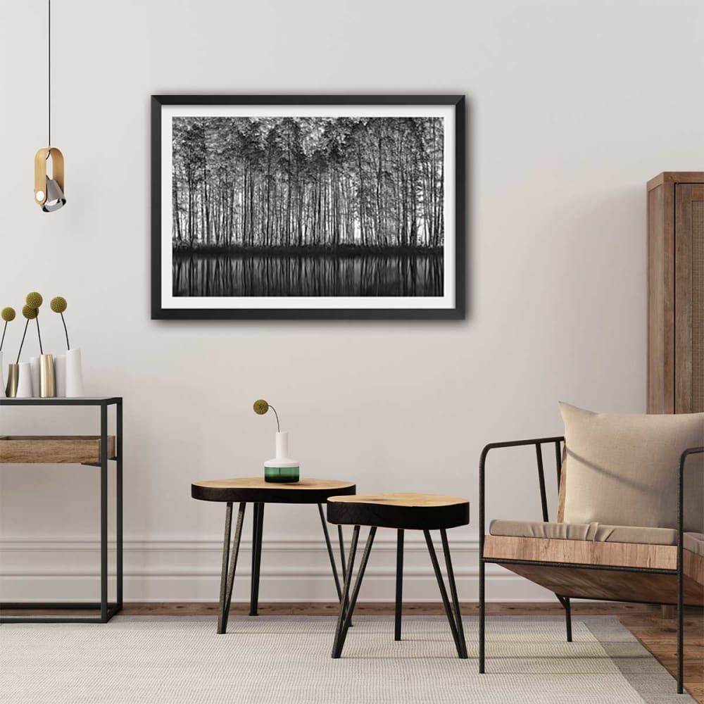 Póster naturaleza puntillismo sin marco 60x40cm - Maisons du Monde