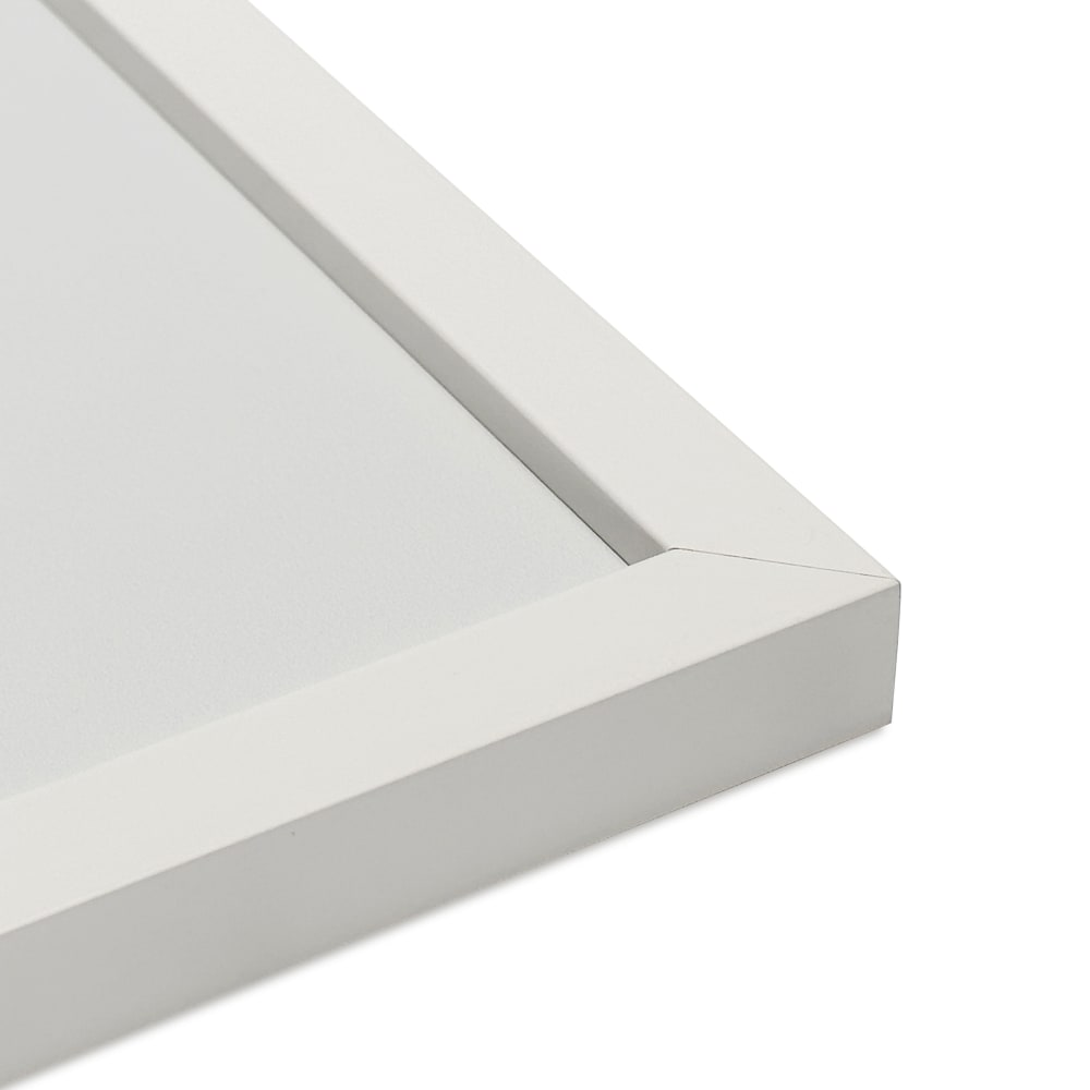 Cornice in legno bianco 60x90cm cm - Hexoa