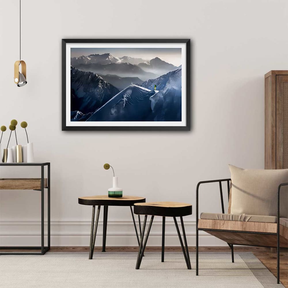 Póster concentración en las cimas sin marco 60x40cm - Maisons du Monde