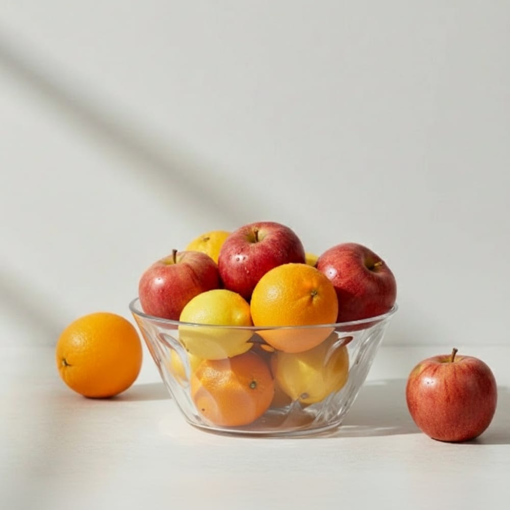 Bol à salade décoratif transparent D26 - Maisons du Monde