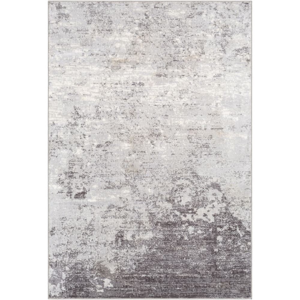 Tapis Abstrait Moderne Gris/Blanc 120x170