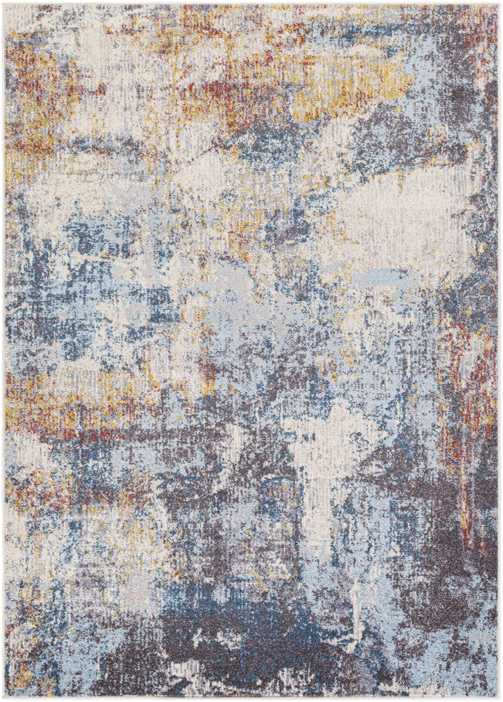 Tapis abstrait moderne