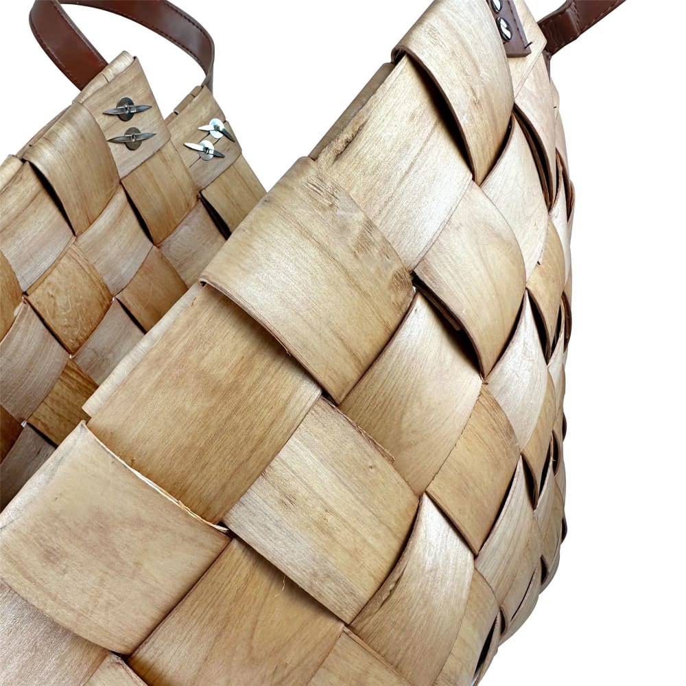 Porte-revues en bois beige petit — vue 3