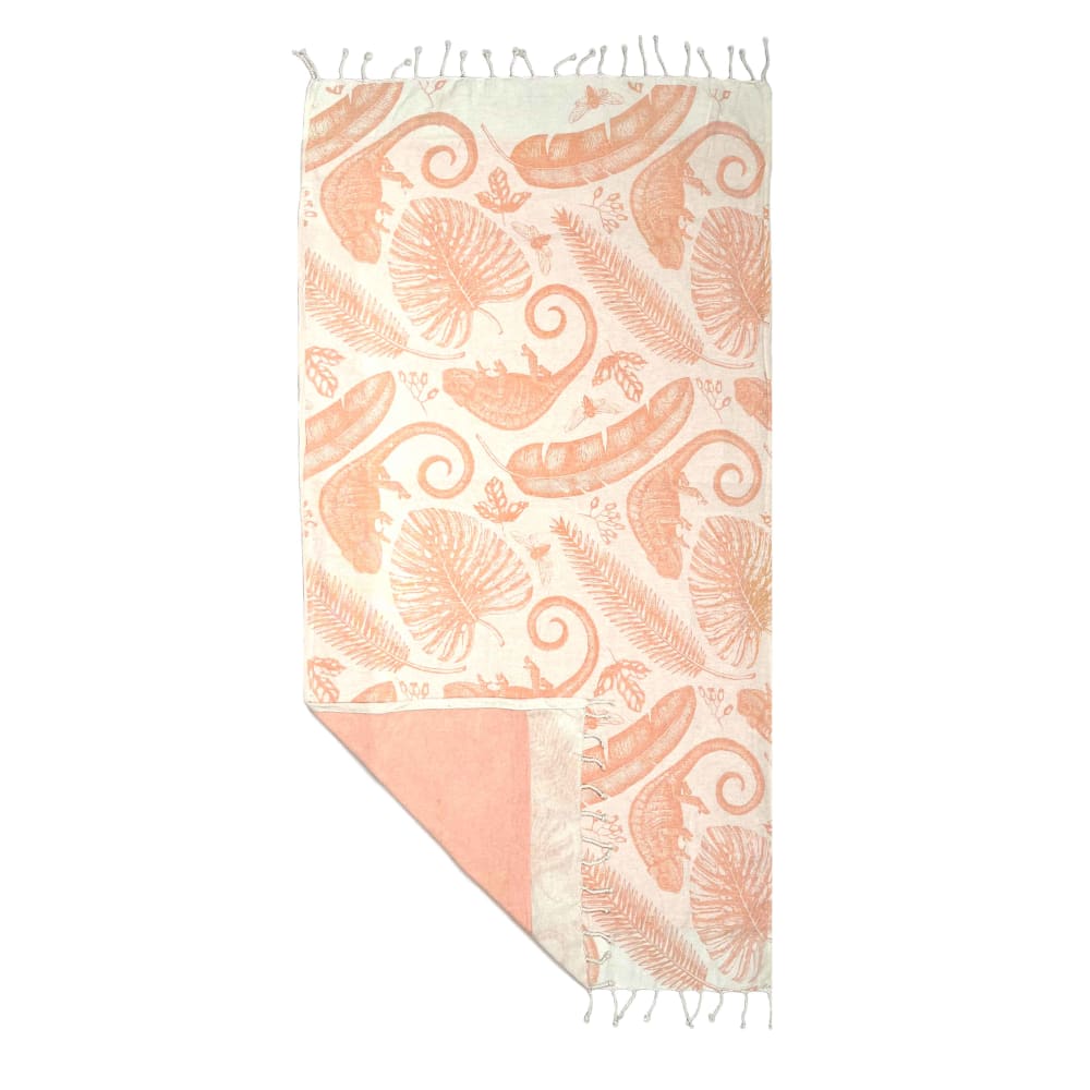 Pareo toalla de playa SELVA 90x170 cm 107 - ROSA