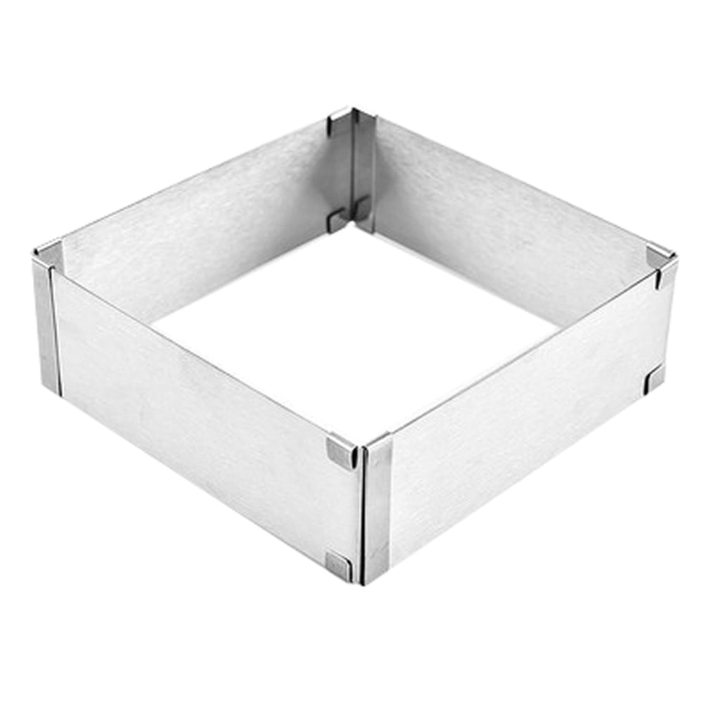 Cadre extensible rectangulaire en acier inoxydable
