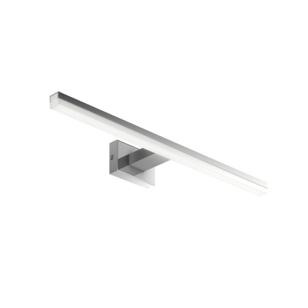 Grande applique salle de bain métal chrome