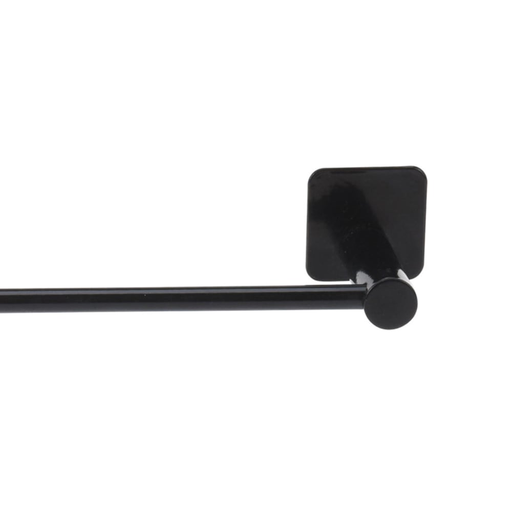 Porte-serviettes mural en métal noir 42.3x5x7.2cm - Maisons du Monde