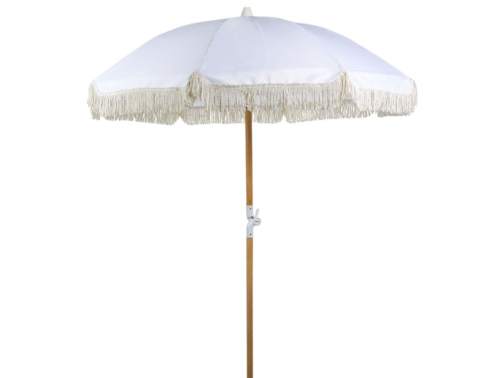 Parasol d'extérieur 150 cm blanc