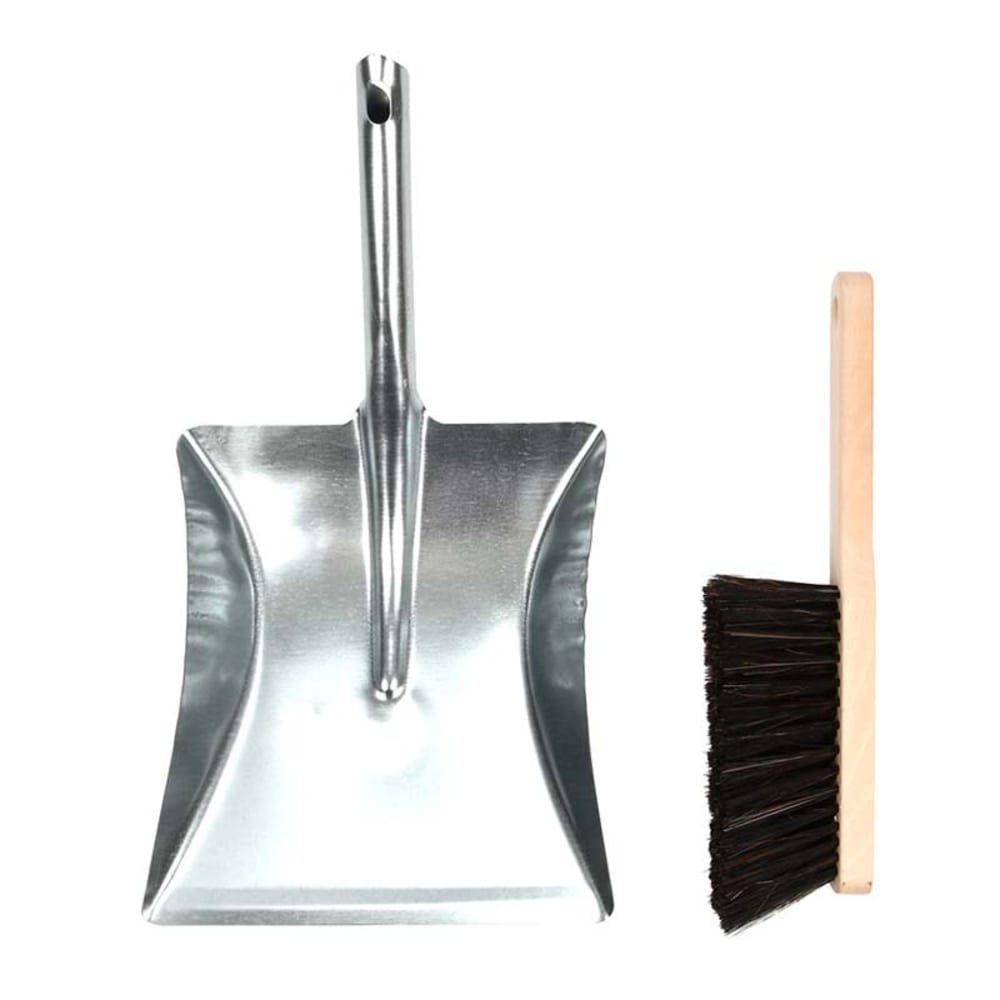 Set pelle balayette intérieur extérieur acier
