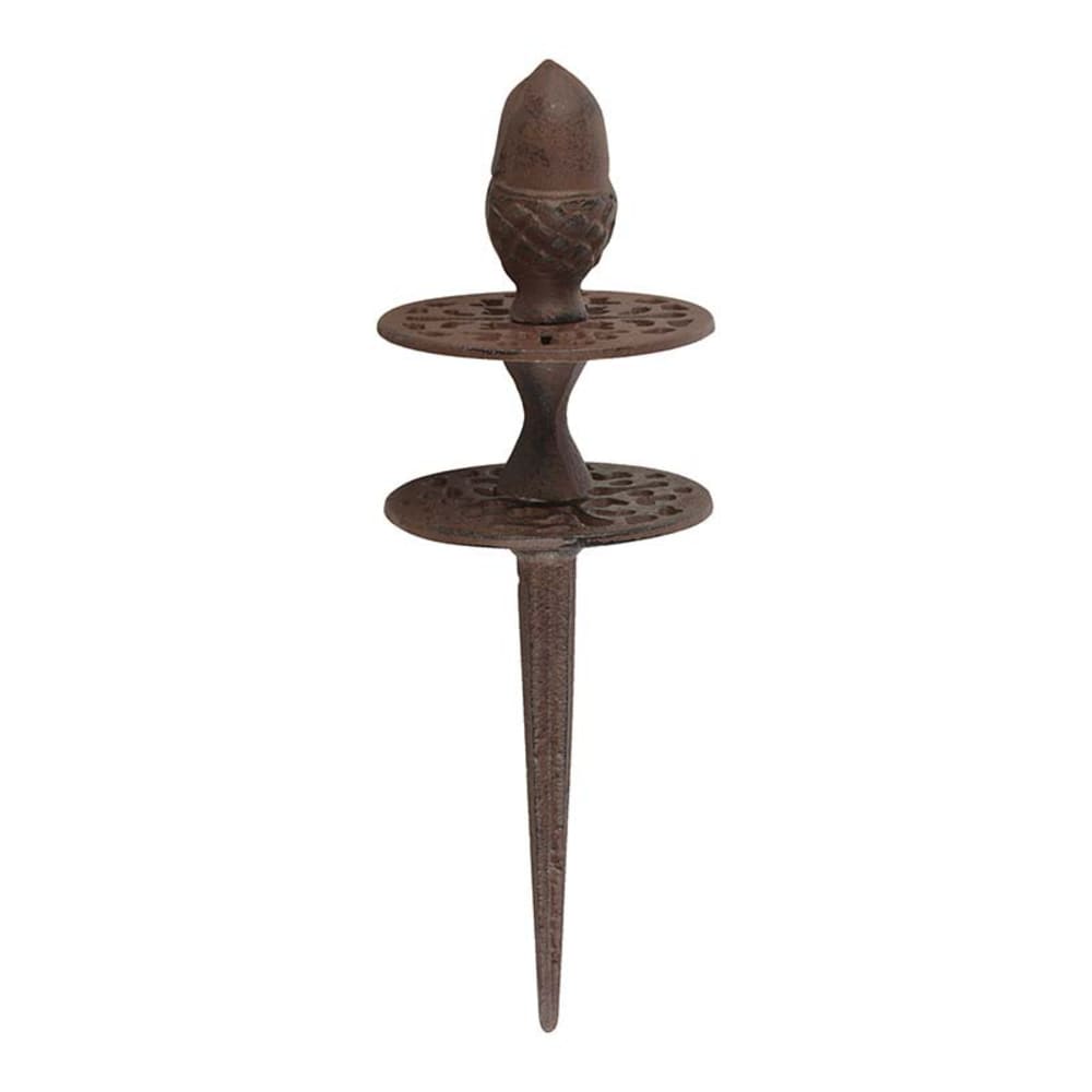 Lot 3 guides tuyaux fonte 29 cm marron - Maisons du Monde