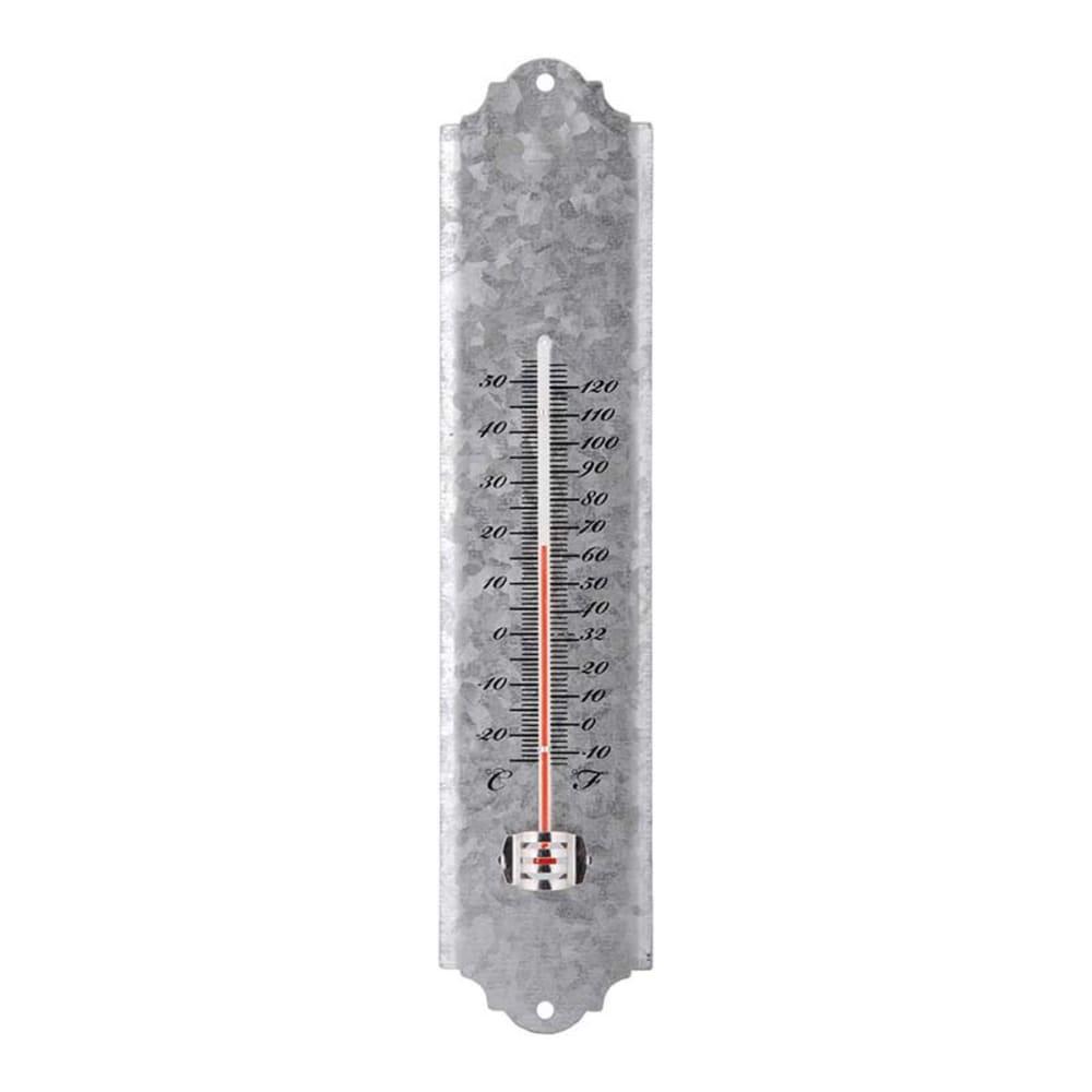 Thermomètre Zinc 30 cm