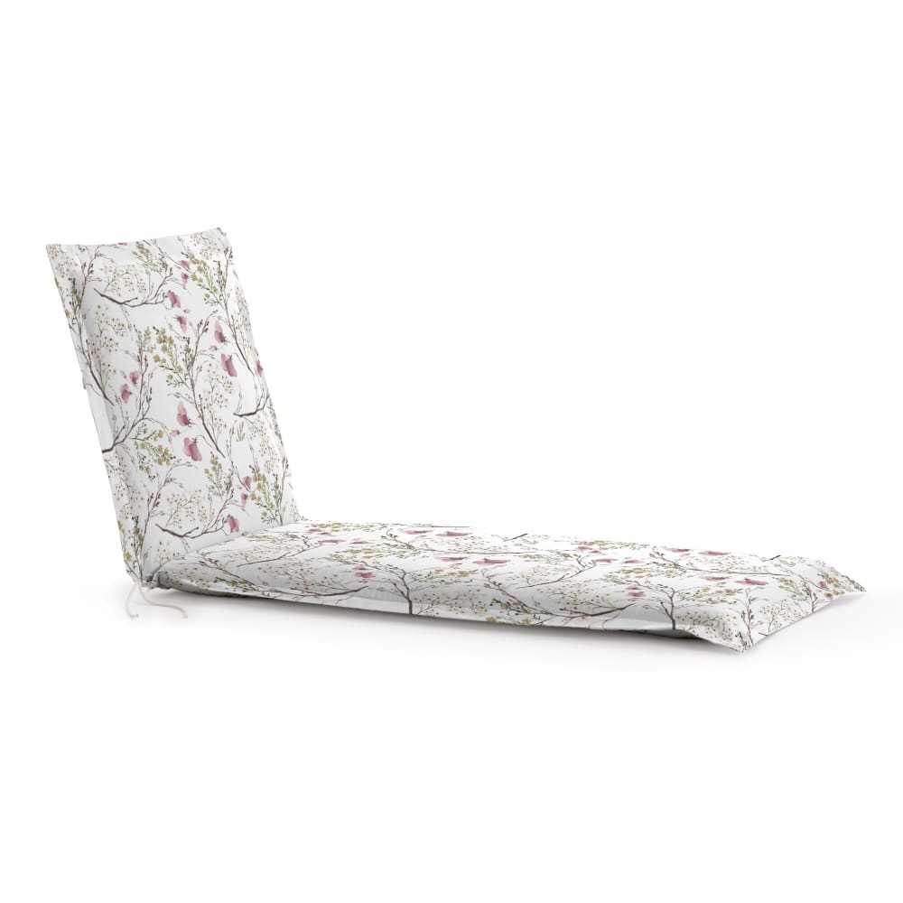 Coussin pour transat Blanc 176x53x5