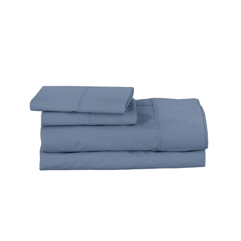 Parure de lit éco bleu