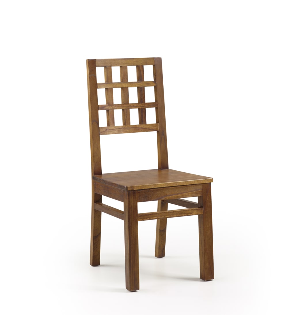 chaise en bois marron