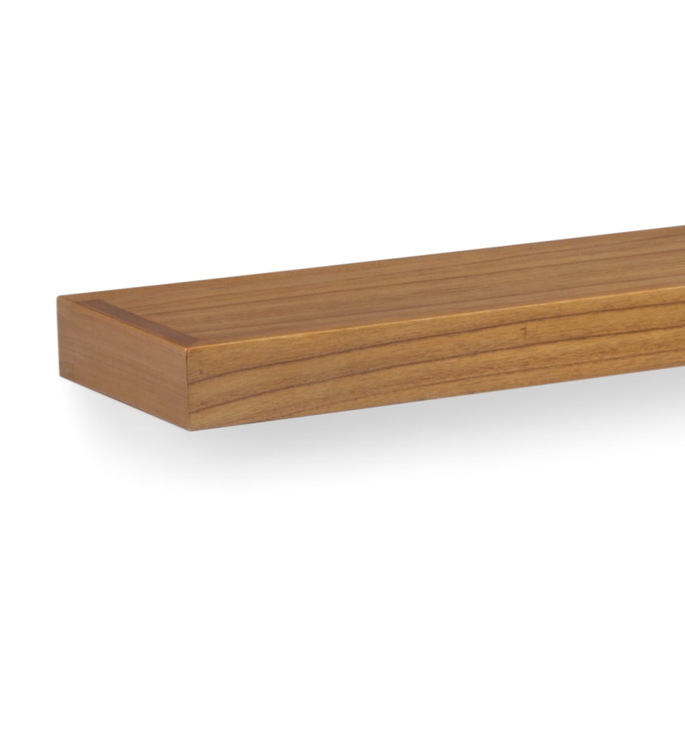 Étagère murale en bois marron L 90 cm