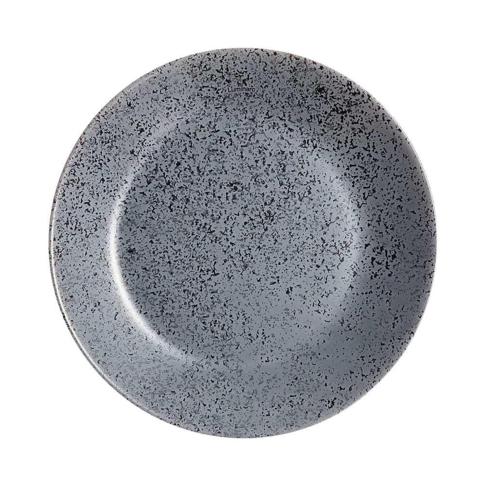 6 assiettes à dessert noires 18 cm