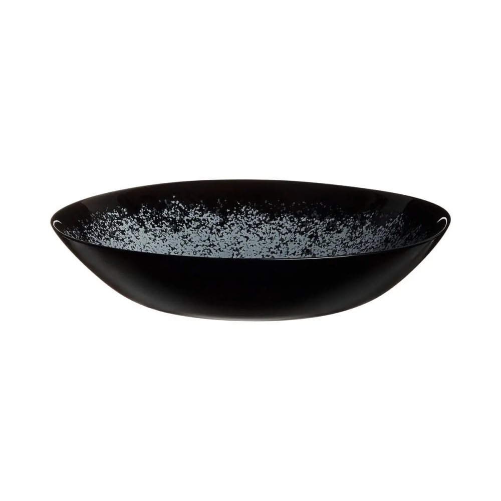 6 assiettes creuses noires 20 cm 6 assiettes creuses noires 20 cm