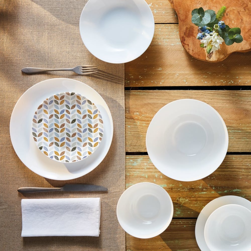 6 Assiettes à dessert 19 cm - Maisons du Monde