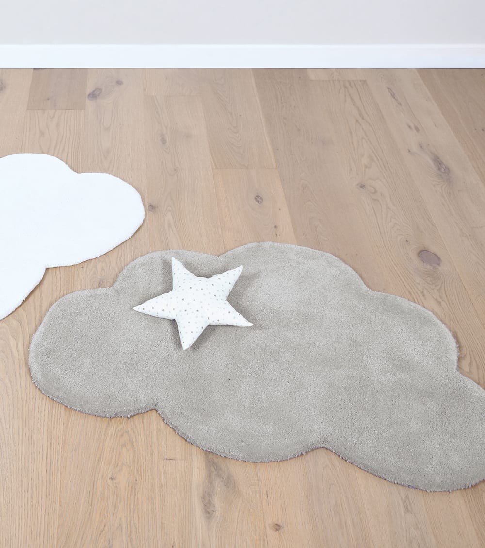Tapis nuage en coton gris (Lilipinso) - Image 2