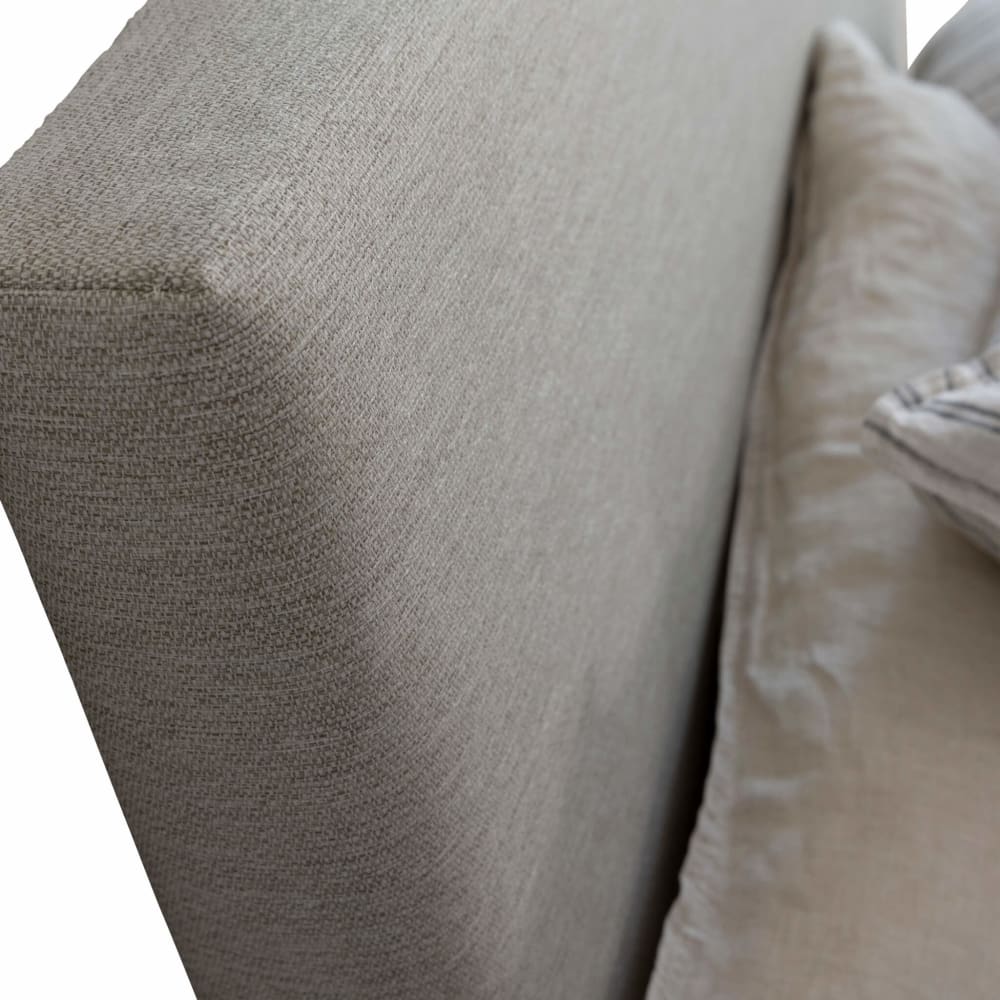 Tête de lit déco lin écru 160 cm