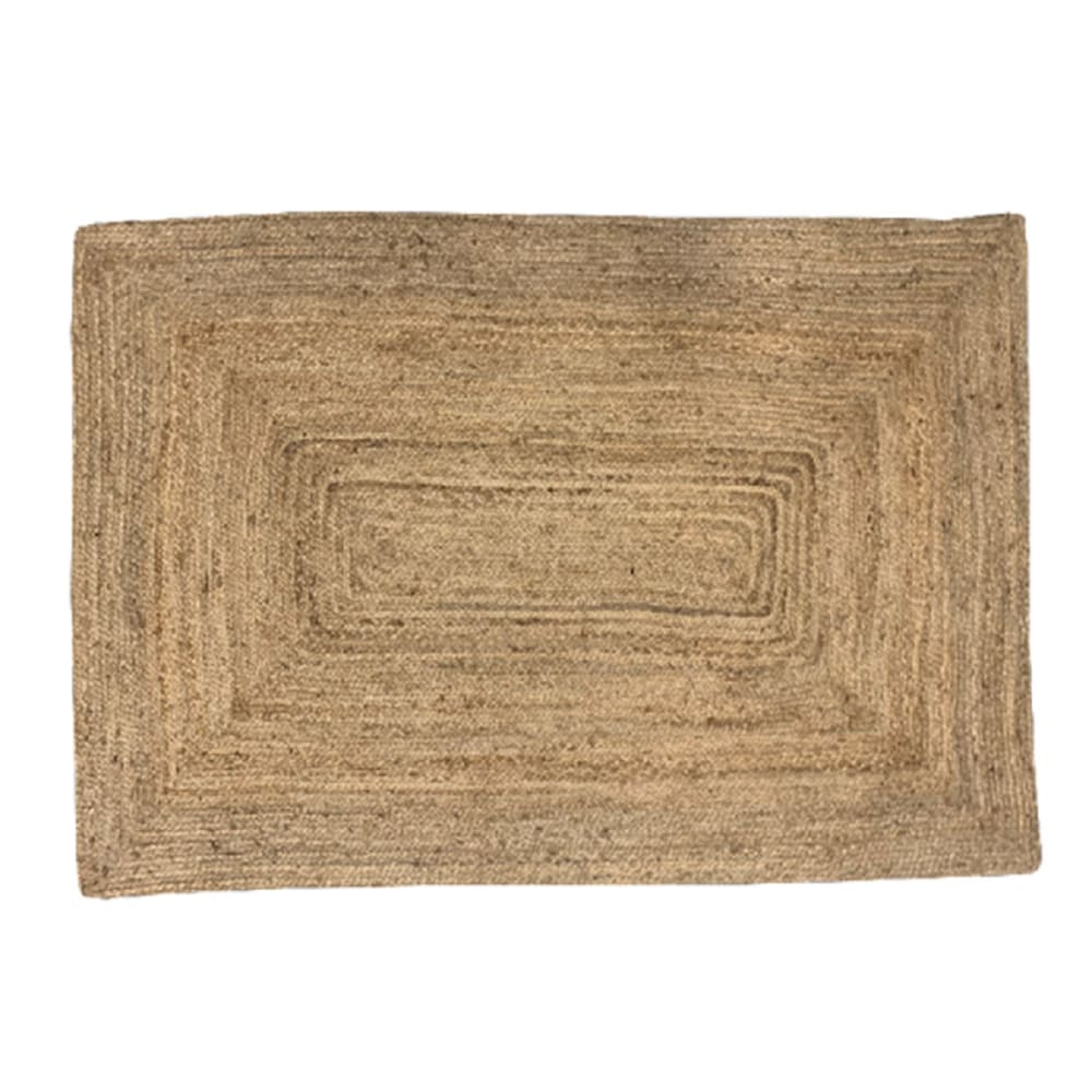 Tapis déco rectangle en jute 70x140cm