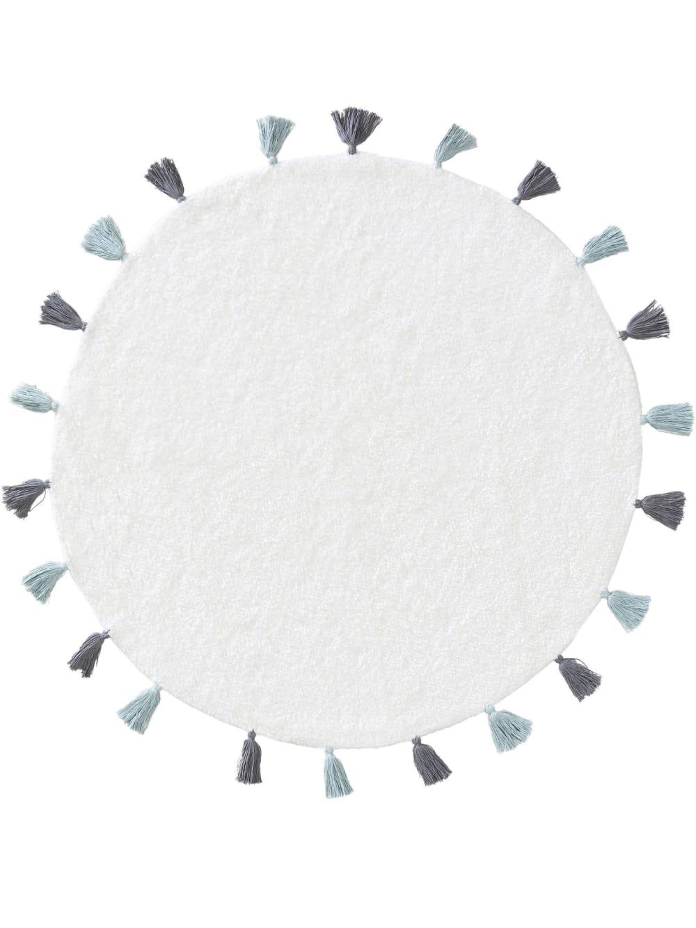 Tapis lavables pour enfants bleu D 120 rond