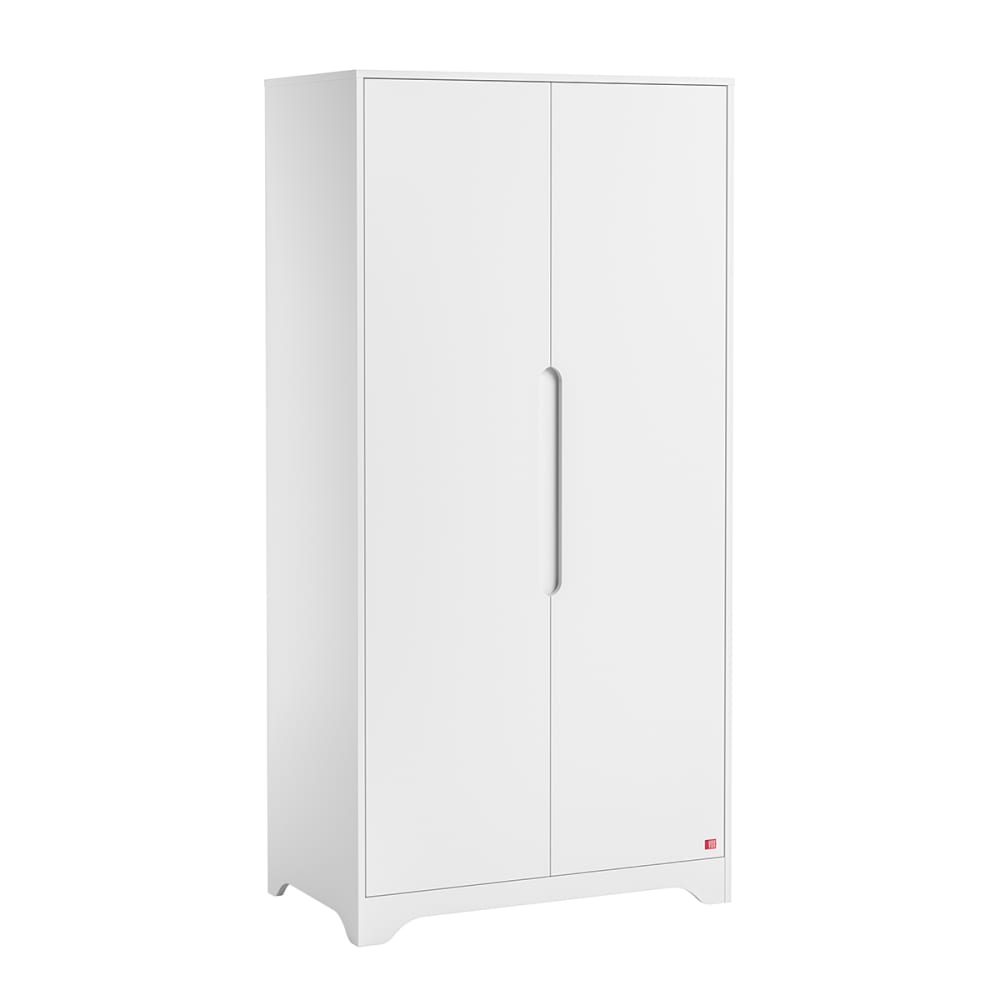 Armoire 2 portes blanc