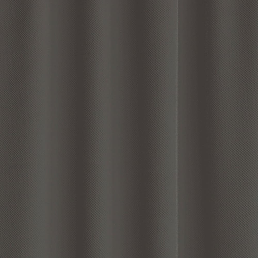 Rideau de douche classique tissu jacquard uni gris - Maisons du Monde