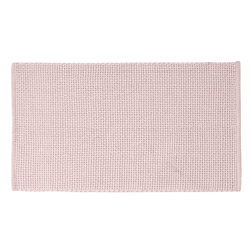 Ttapis de bain et descente de lit poudre 60x100 cm