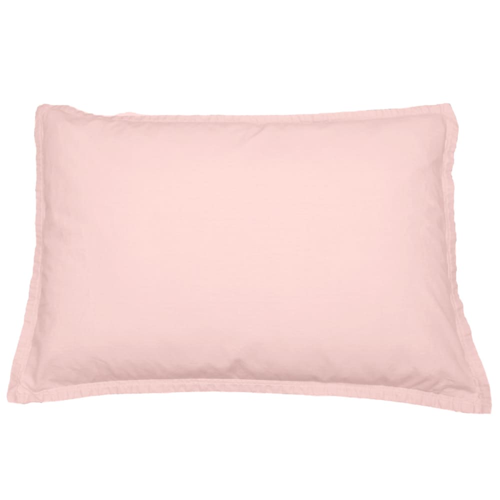 Llot de 2 taies d'oreiller en coton poudre 50x70 cm - Maisons du Monde