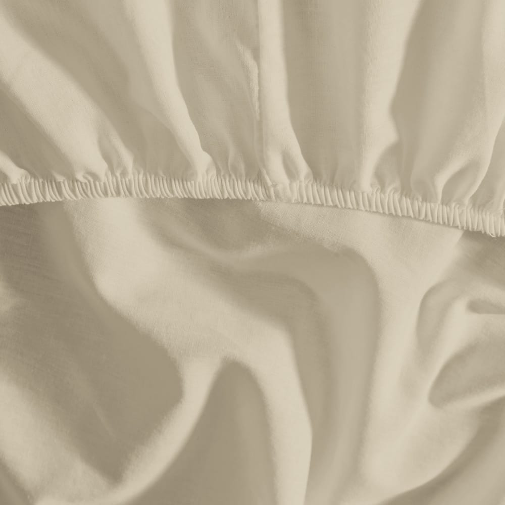 Ddrap housse en coton bonnet 30 cm ficelle 90x190 cm - Maisons du Monde