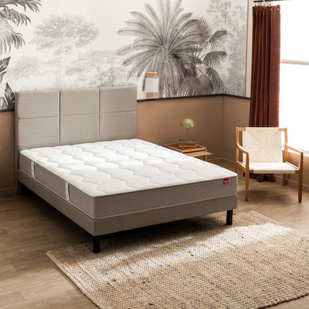 Matelas ressorts ensachés et mémoire de forme 180x200 - Maisons du Monde