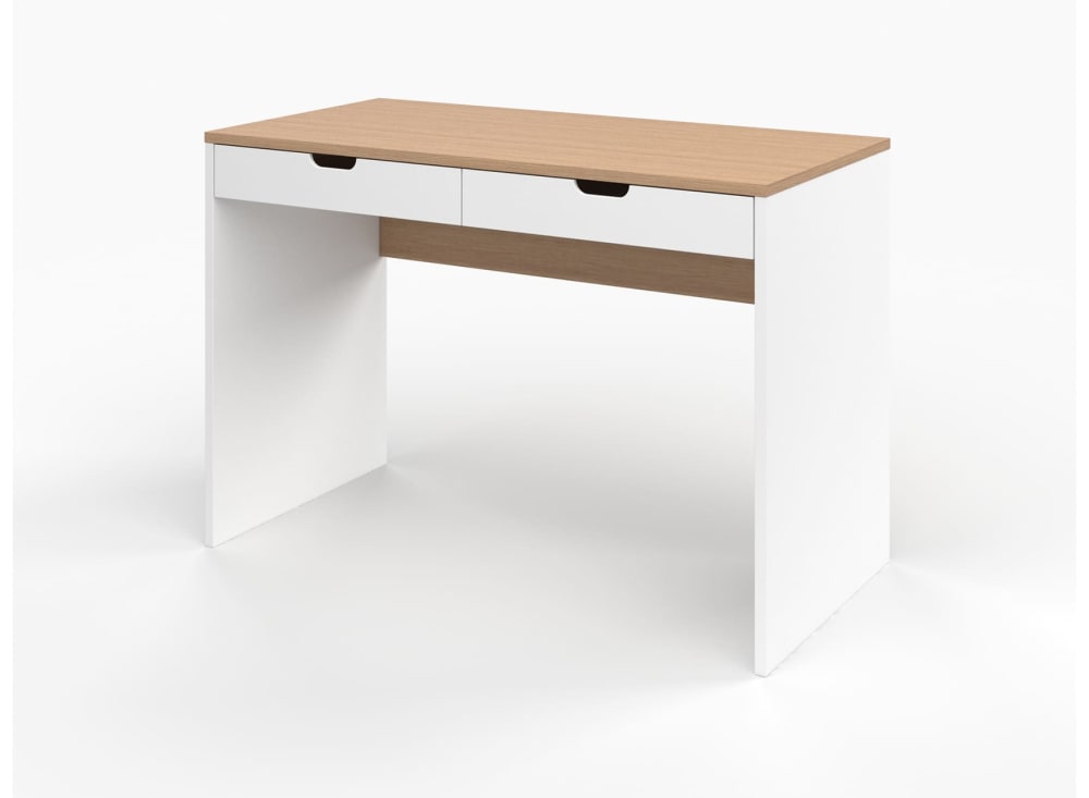 bureau avec 2 tiroirs