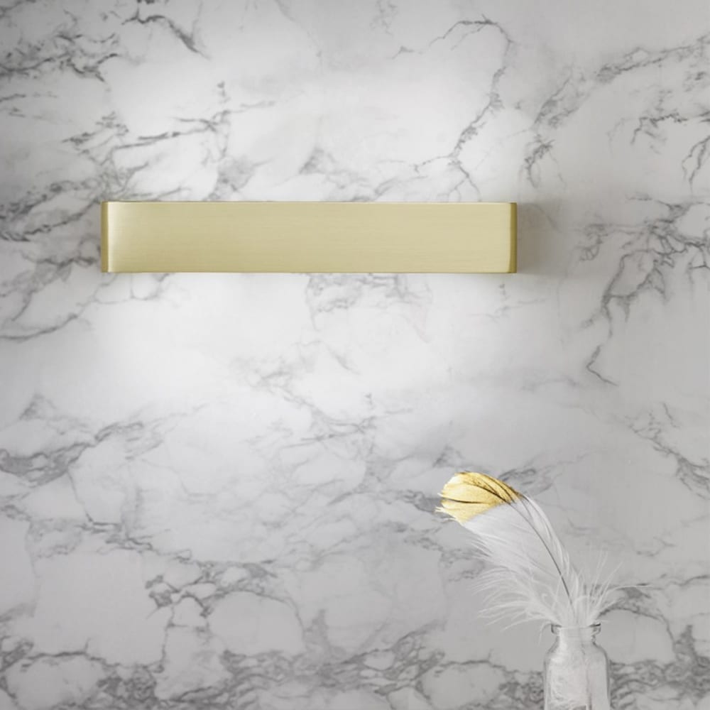 Applique salle de bain led laiton — vue 3