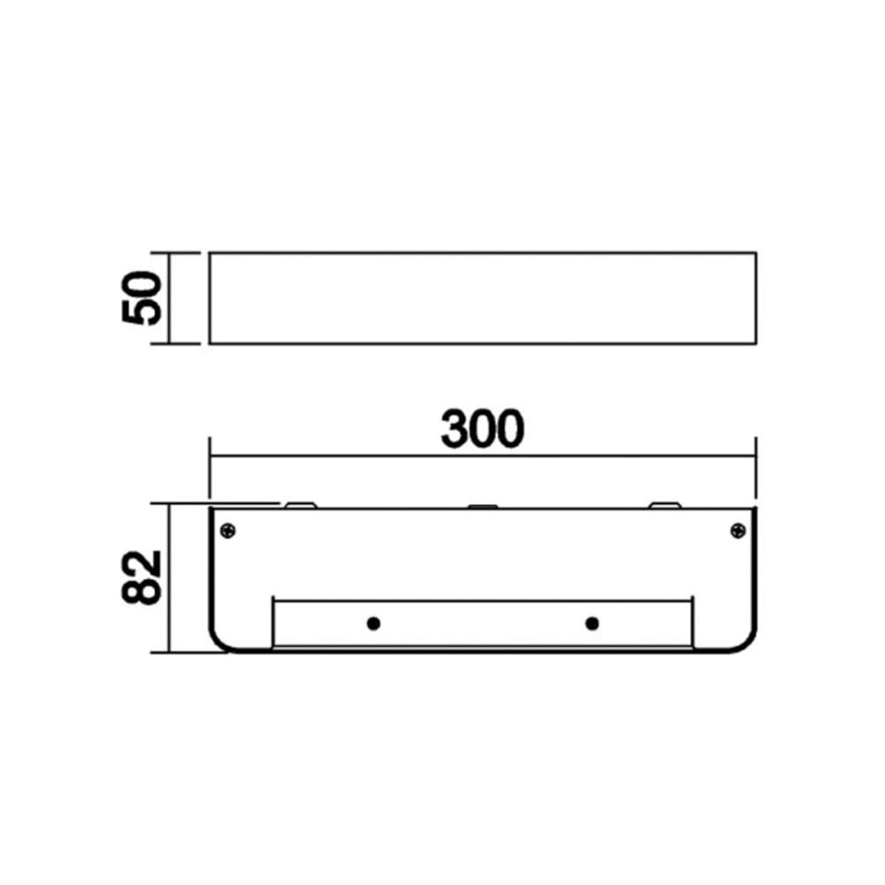 Applique salle de bain led laiton — vue 4