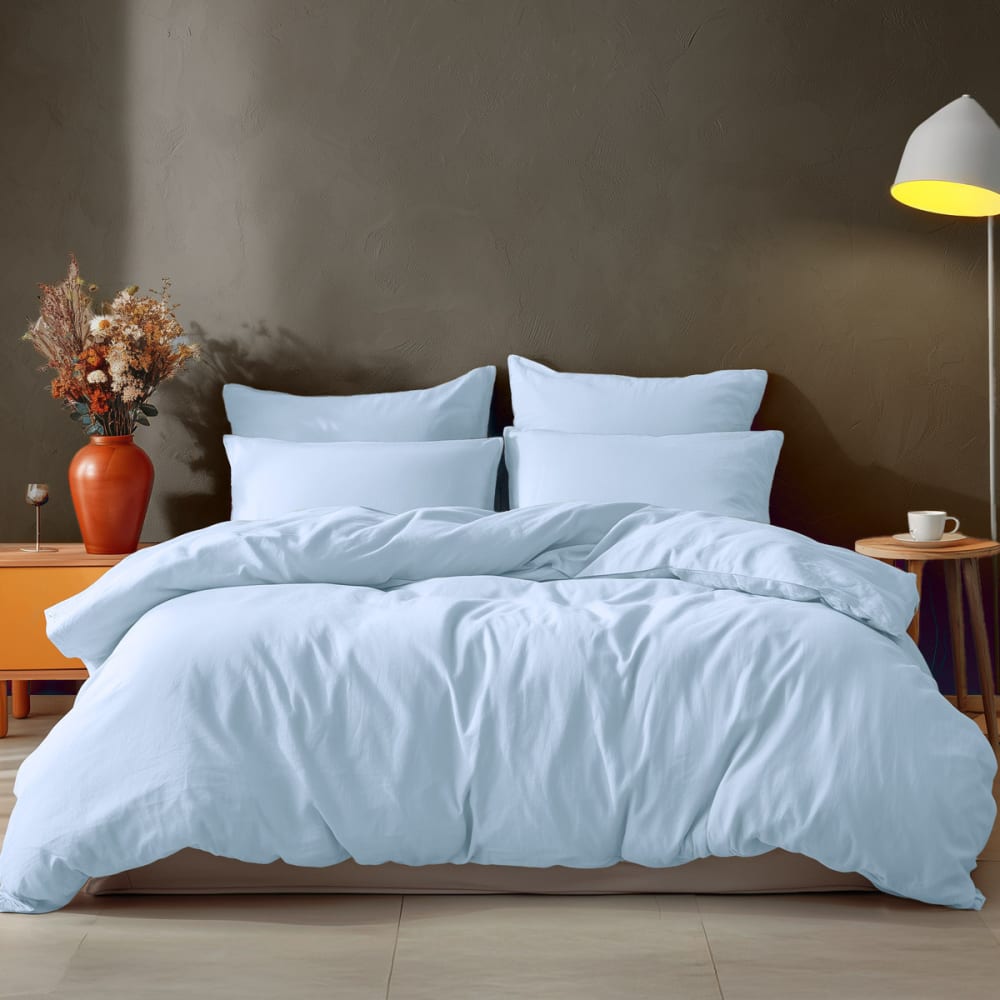 Housse de couette en coton  nuage 140x200 cm