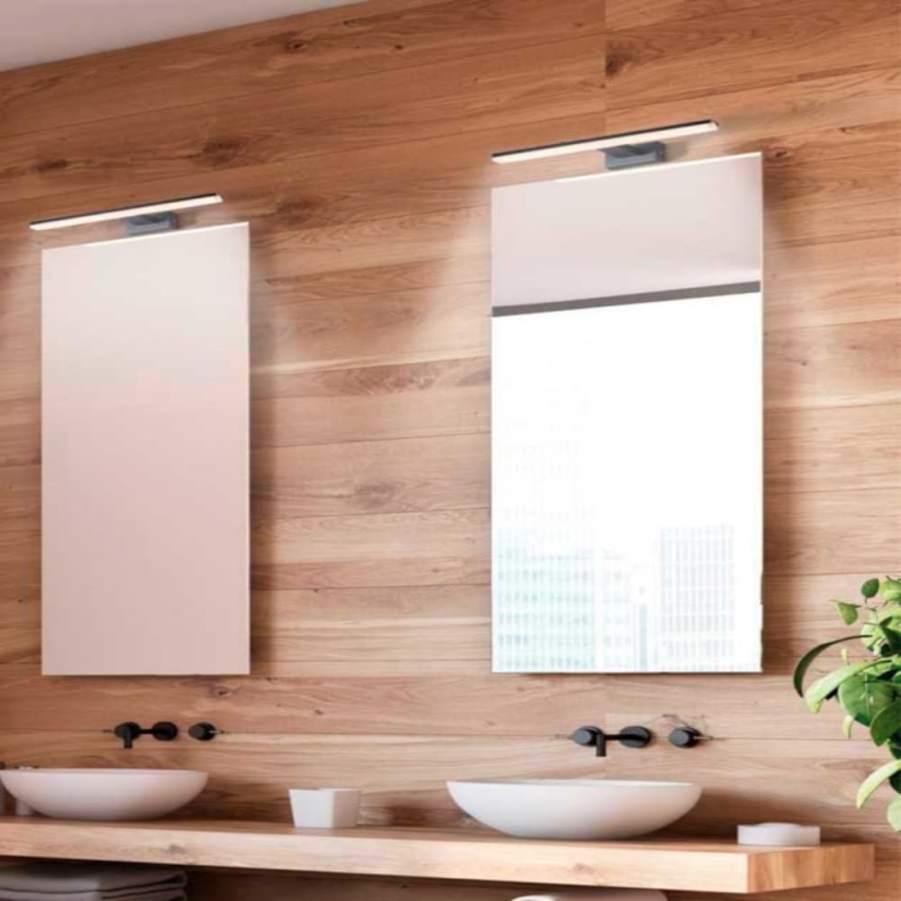 Grande applique salle de bain métal noir - Maisons du Monde