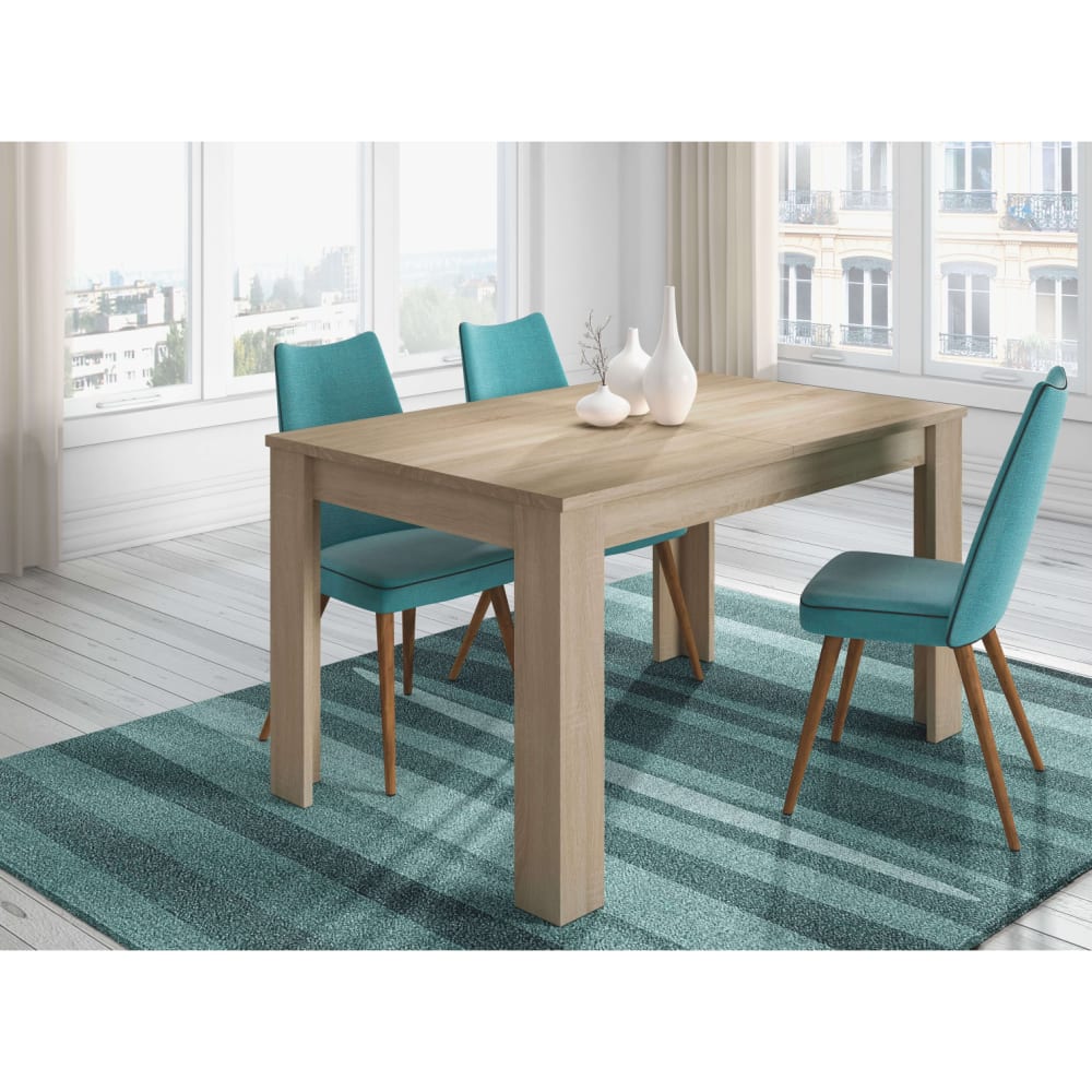 Mesa de comedor extensible roble canadian - Maisons du Monde
