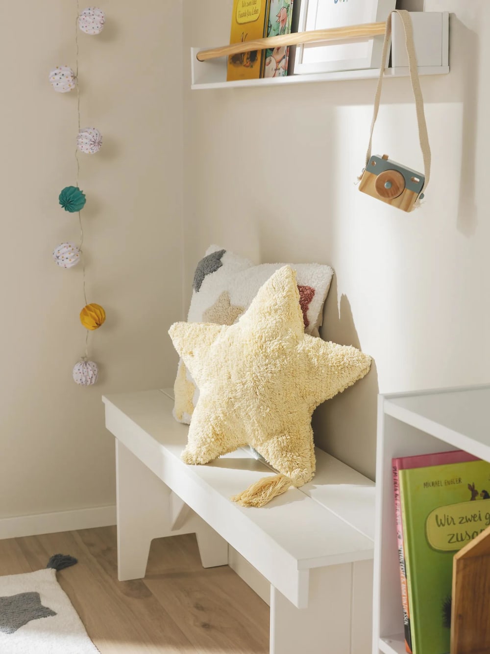 Almohada amarillo 45x45