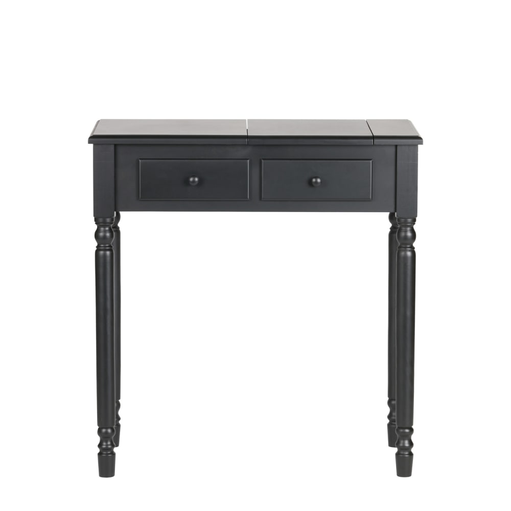 WOOOD Frisiertisch aus Holz, schwarz style modern - Holz