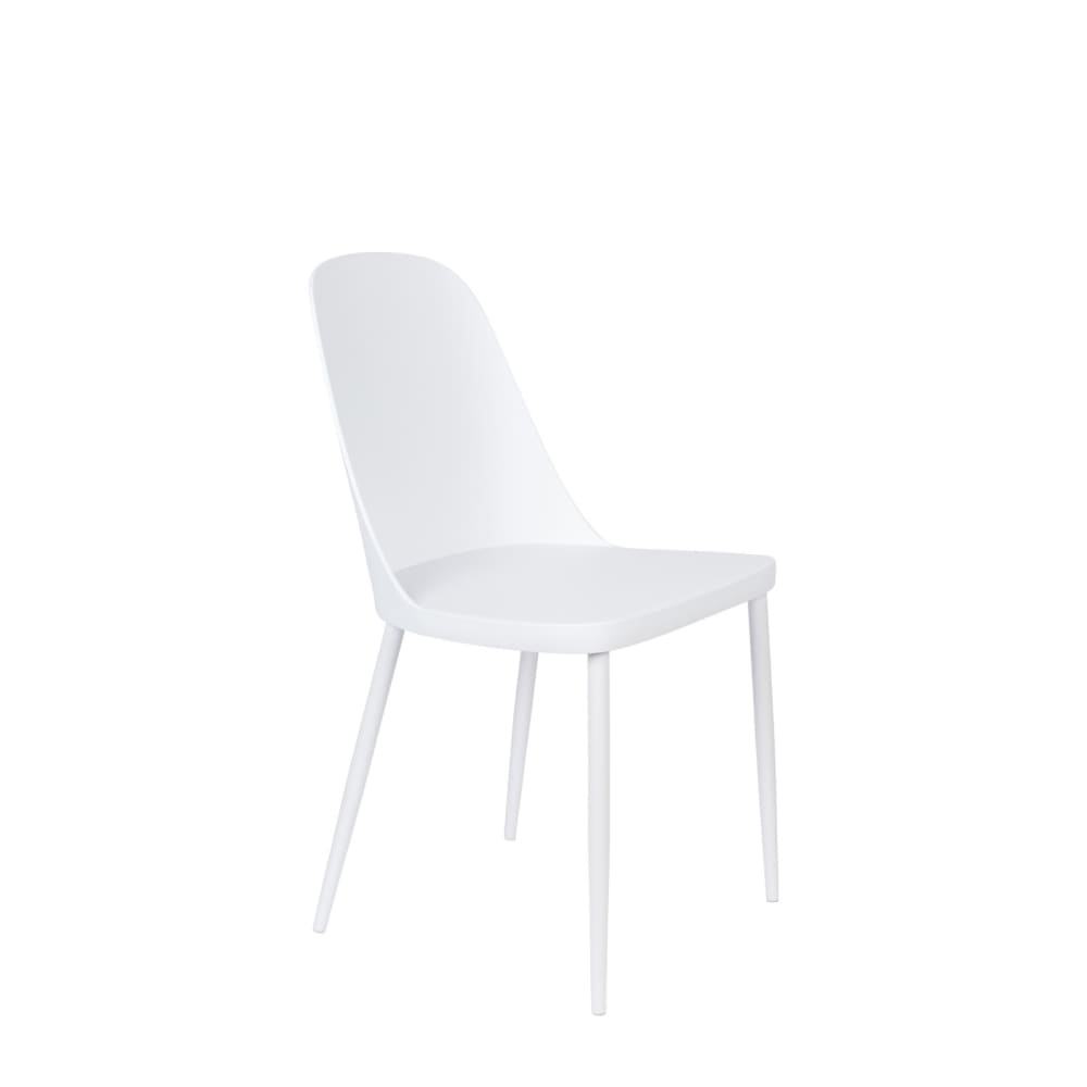 Sedia in polipropilene bianco - Bianco - PVC - Cloruro di polivinile