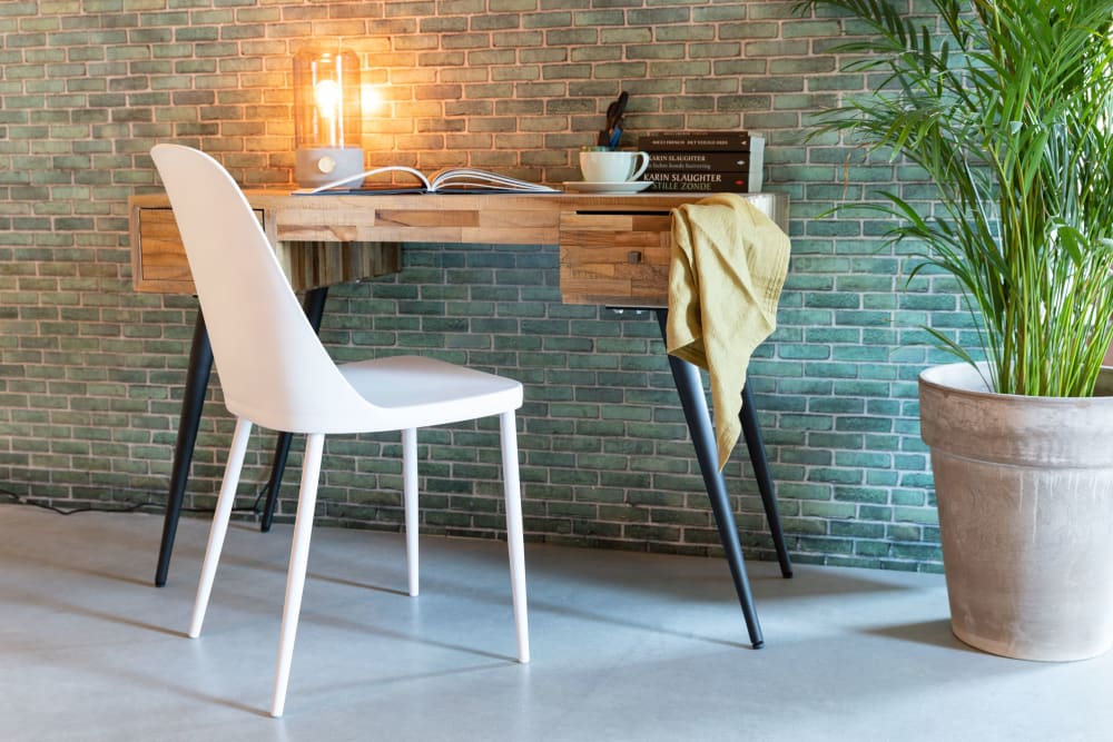 Sedia in polipropilene bianco - White label