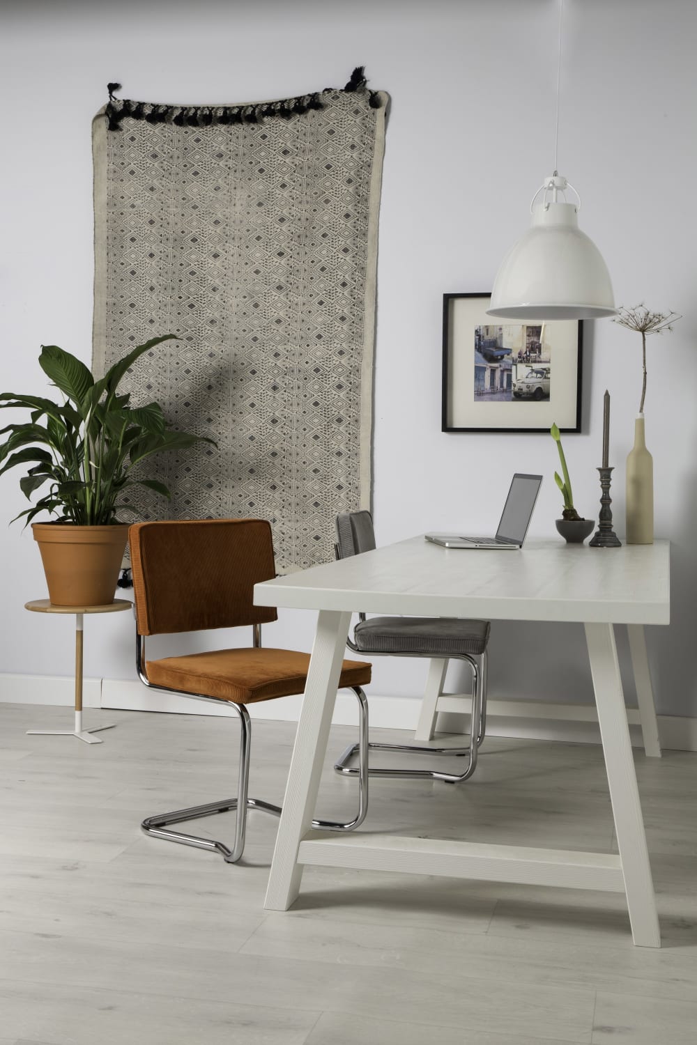 Silla en tela verde - Maisons du Monde