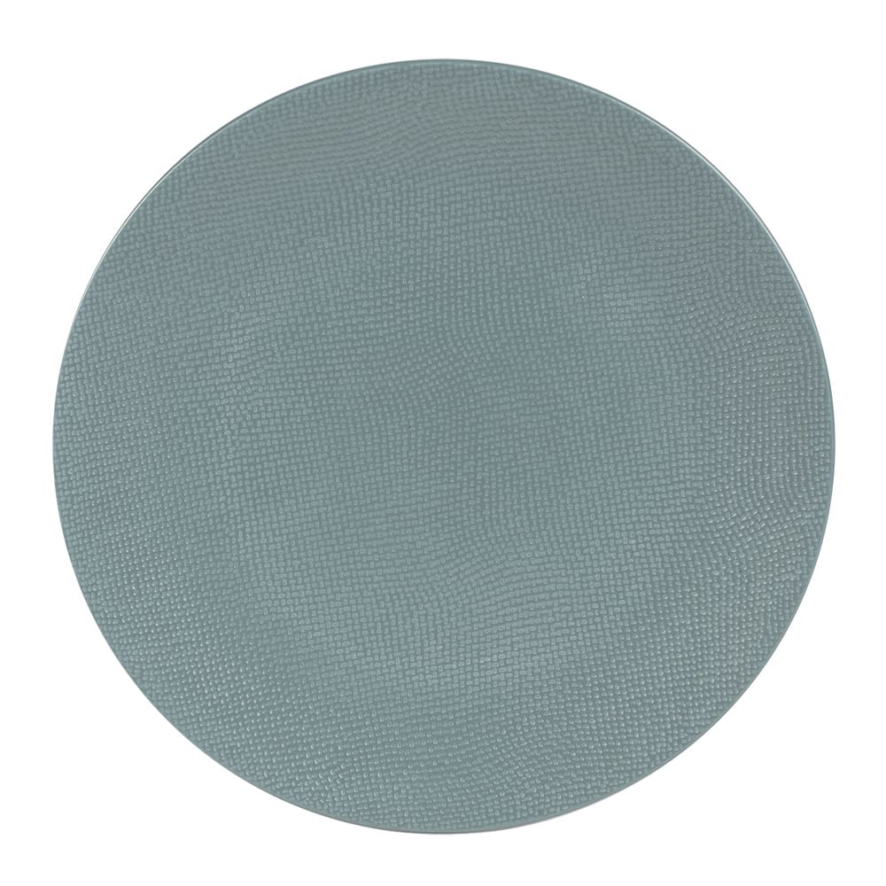 Lot de 6 assiettes à dessert bleues en grès 21 cm Lot de 6 assiettes à dessert bleues en grès 21 cm