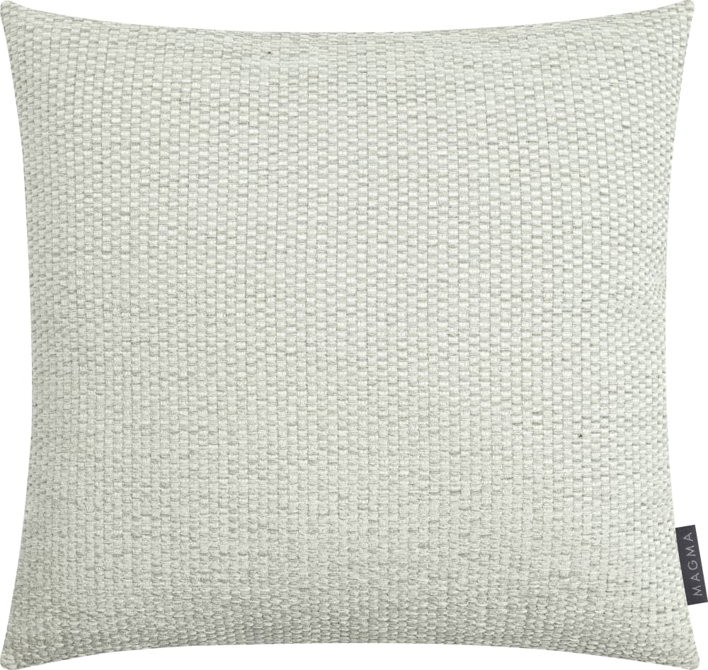 Housses de coussin d'extérieur jacquard vert sauge uni - 45 x45